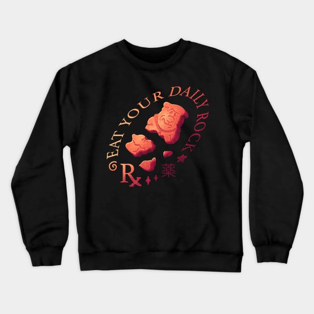 Rock Supplement Crewneck Sweatshirt by Minilla